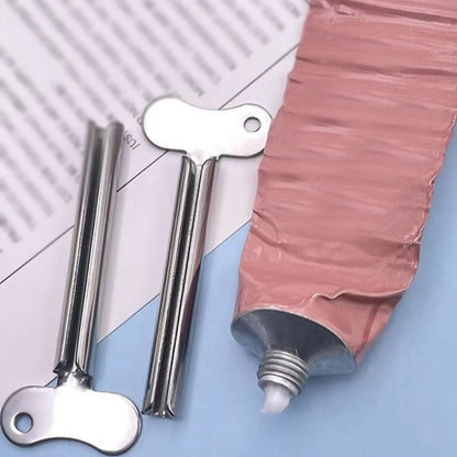 Stainless Steel Toothpaste Tube Squeezer – Durable Roller Dispenser for Effortless Tube Use