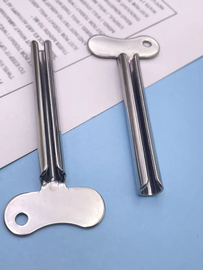 Stainless Steel Toothpaste Tube Squeezer – Durable Roller Dispenser for Effortless Tube Use