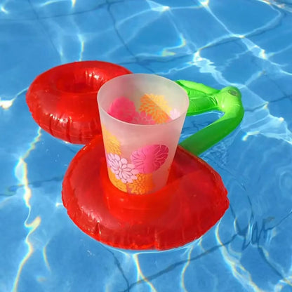 Inflatable Cherry Drink Holder – Fun Floating Pool Cup Holder for Drinks, Perfect Pool Party Accessory