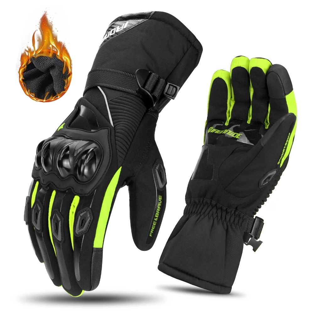 Motorcycle Gloves Windproof Waterproof Men Motorbike Riding Touchscreen Motocross Winter