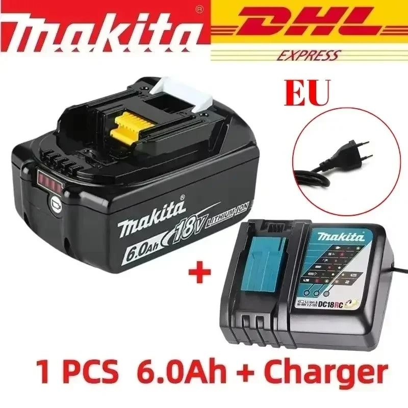 18V 9.0Ah Rechargeable Battery for Cordless Power Tools BL1830 BL1840 BL1850 BL1860B