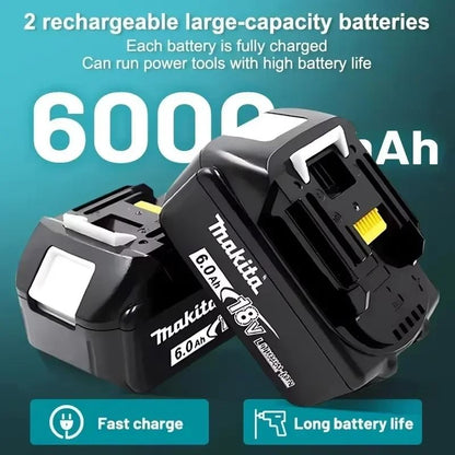 18V 9.0Ah Rechargeable Battery for Cordless Power Tools BL1830 BL1840 BL1850 BL1860B