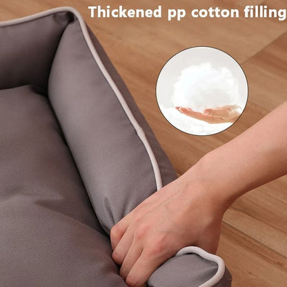 Four Season Square Dog Bed for Small Medium and Large Dogs