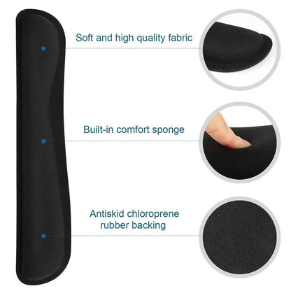 Memory Foam Wrist Support Pad for Keyboard and Mouse