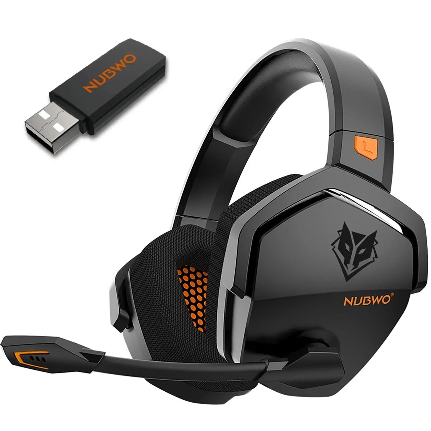 Dual Wireless Gaming Headset with Microphone for PS5 PC Mobile and Switch
