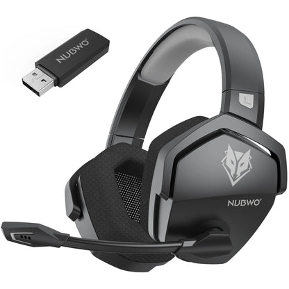 Dual Wireless Gaming Headset with Microphone for PS5 PC Mobile and Switch
