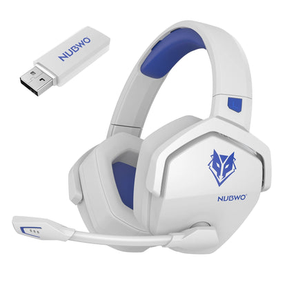 Dual Wireless Gaming Headset with Microphone for PS5 PC Mobile and Switch