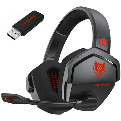 Dual Wireless Gaming Headset with Microphone for PS5 PC Mobile and Switch