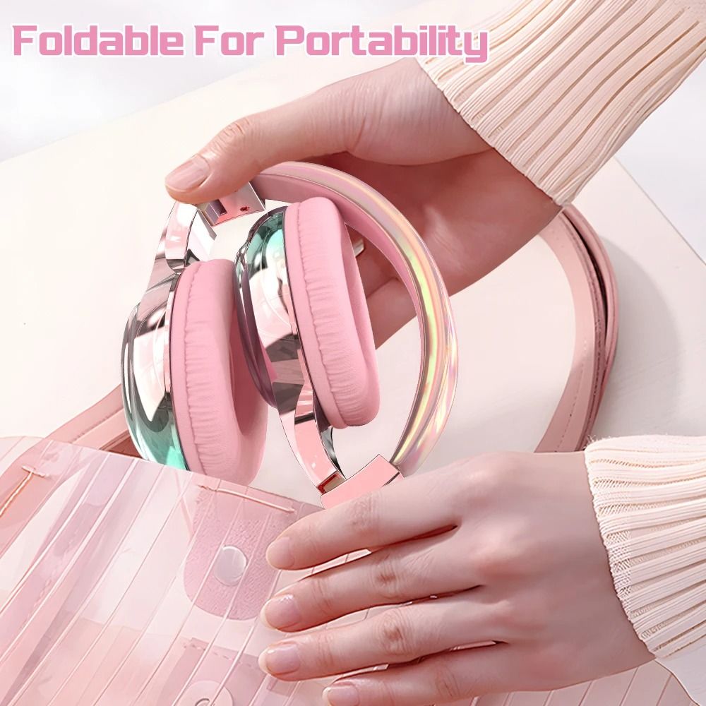 Wireless Bluetooth Headphones with Microphone and 60 Hour Battery Life