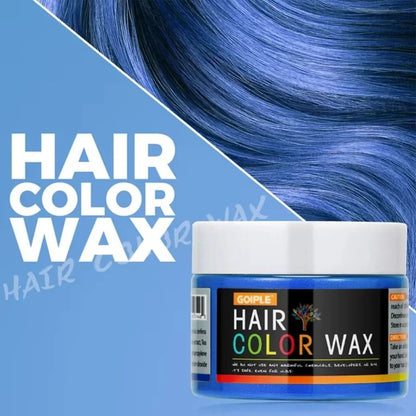 Halloween Temporary Hair Dye Wax Easy Wash Color Mud for Hair Eyebrows and Beards
