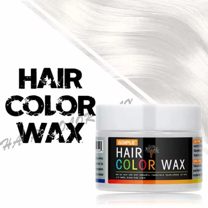 Halloween Temporary Hair Dye Wax Easy Wash Color Mud for Hair Eyebrows and Beards