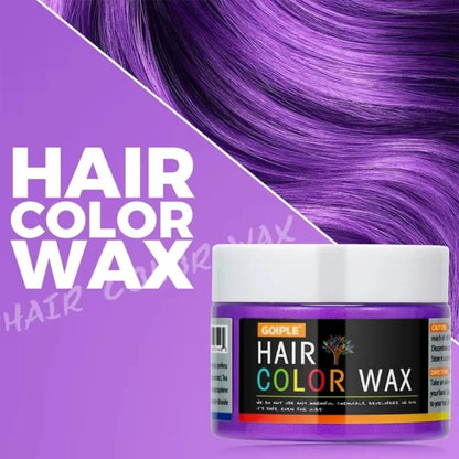 Halloween Temporary Hair Dye Wax Easy Wash Color Mud for Hair Eyebrows and Beards