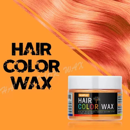 Halloween Temporary Hair Dye Wax Easy Wash Color Mud for Hair Eyebrows and Beards