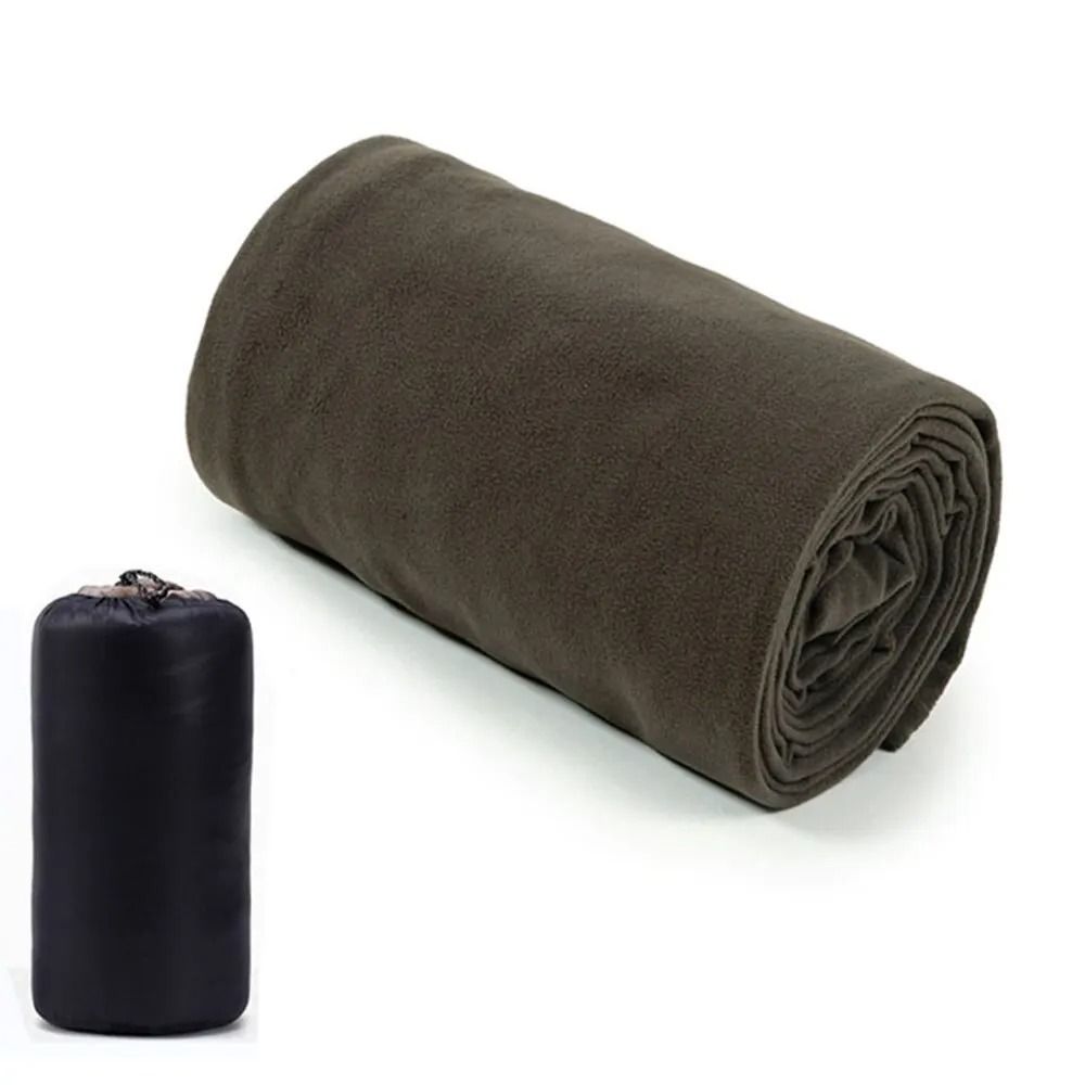 Fleece Sleeping Bag Liner Lightweight Travel Sheet for Camping and Outdoor Adventures