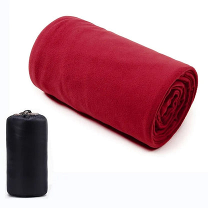 Fleece Sleeping Bag Liner Lightweight Travel Sheet for Camping and Outdoor Adventures