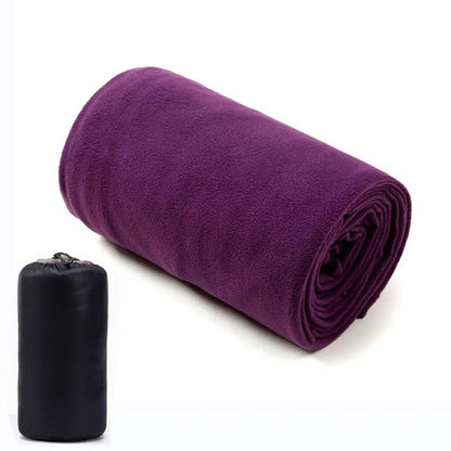 Fleece Sleeping Bag Liner Lightweight Travel Sheet for Camping and Outdoor Adventures