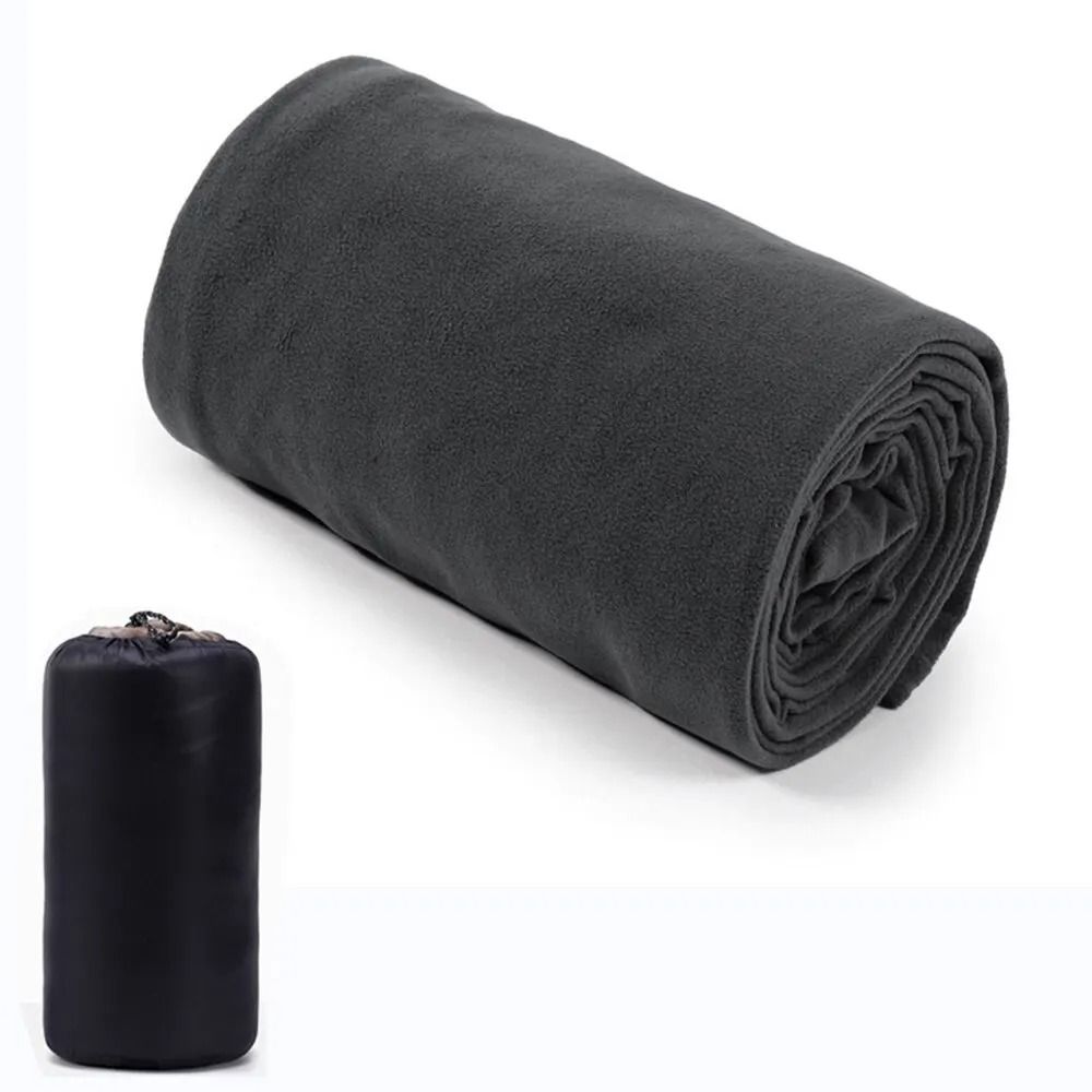 Fleece Sleeping Bag Liner Lightweight Travel Sheet for Camping and Outdoor Adventures
