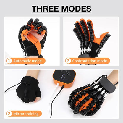 Rehabilitation Robot Glove Hand Exerciser for Stroke Recovery and Finger Training