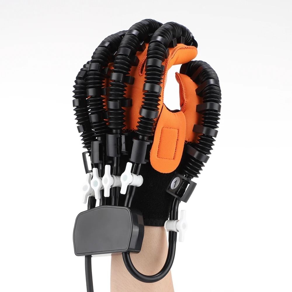 Rehabilitation Robot Glove Hand Exerciser for Stroke Recovery and Finger Training