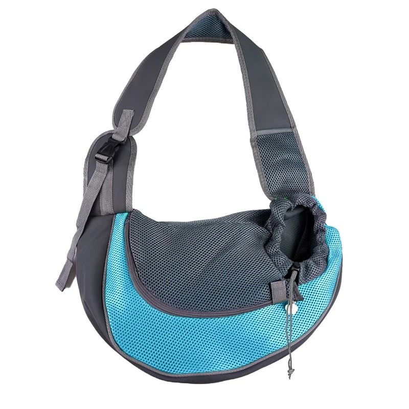 Pet Carrier Sling Bag for Cats and Small Dogs – Breathable Mesh Crossbody Travel Tote
