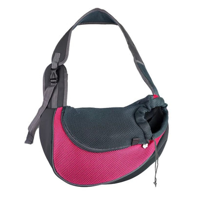 Pet Carrier Sling Bag for Cats and Small Dogs – Breathable Mesh Crossbody Travel Tote