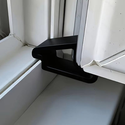 2pcs Window Stopper for Secure Window Closure – Easy Installation Under Door, Prevents Sliding Down, Ideal for Home & Of