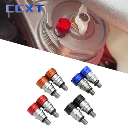 Motorcycle Fork Air Bleeder Valves, Universal Motocross Upgrade Parts
