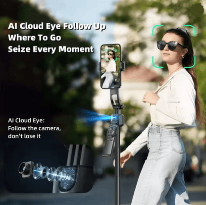 SwiftShot 5-in-1 Selfie Stick Gimbal Stabilizer