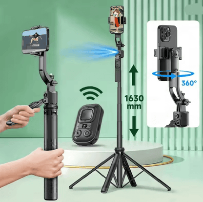 SwiftShot 5-in-1 Selfie Stick Gimbal Stabilizer