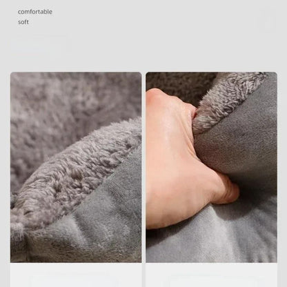 Soft Pet Bed Cushion for Cats and Dogs with Removable Cover