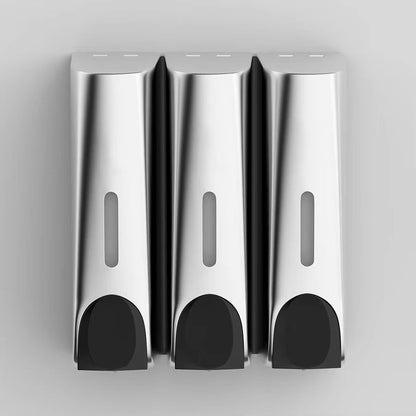 350ml Wall-Mounted Shower Head Soap Dispenser – Detergent & Shower Gel Pump for Bathroom Convenience