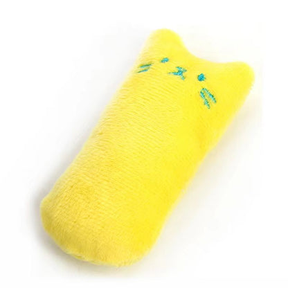 Interactive Plush Cat Toy – Funny Squeaky Catnip Chewing Toy for Kittens