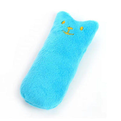 Interactive Plush Cat Toy – Funny Squeaky Catnip Chewing Toy for Kittens
