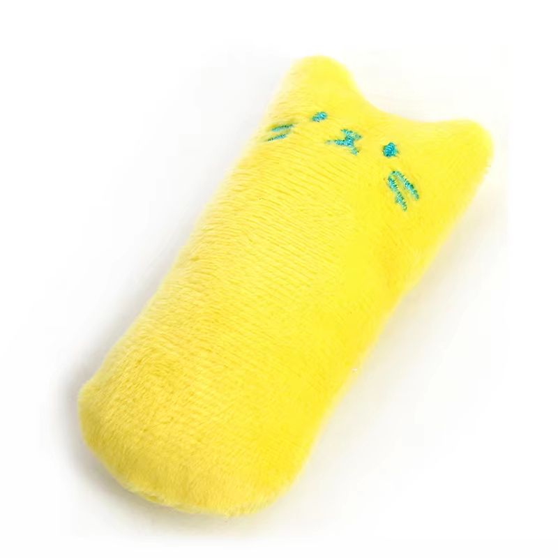 Interactive Plush Cat Toy – Funny Squeaky Catnip Chewing Toy for Kittens
