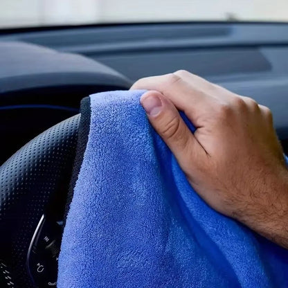 Premium Microfiber Car Washing Towels – Soft, Quick-Drying & Streak-Free (1/3/6 Pack)