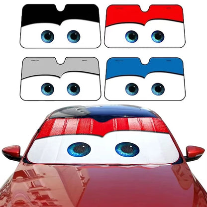 Eyes Heated Windshield Sunshade – 4-Color UV & Heat Protection Cover