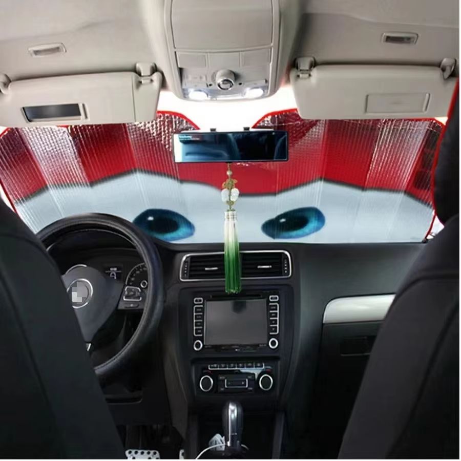 Eyes Heated Windshield Sunshade – 4-Color UV & Heat Protection Cover