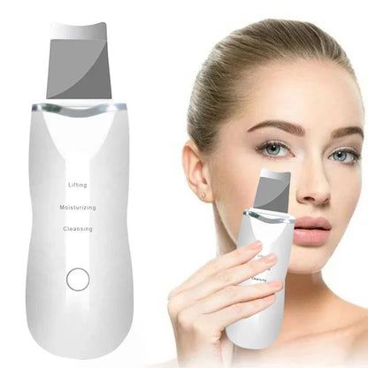 Ultrasonic Skin Scraper Pore Cleaning Facial Deep Cleaning Machine