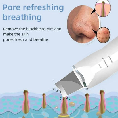 Ultrasonic Skin Scraper Pore Cleaning Facial Deep Cleaning Machine