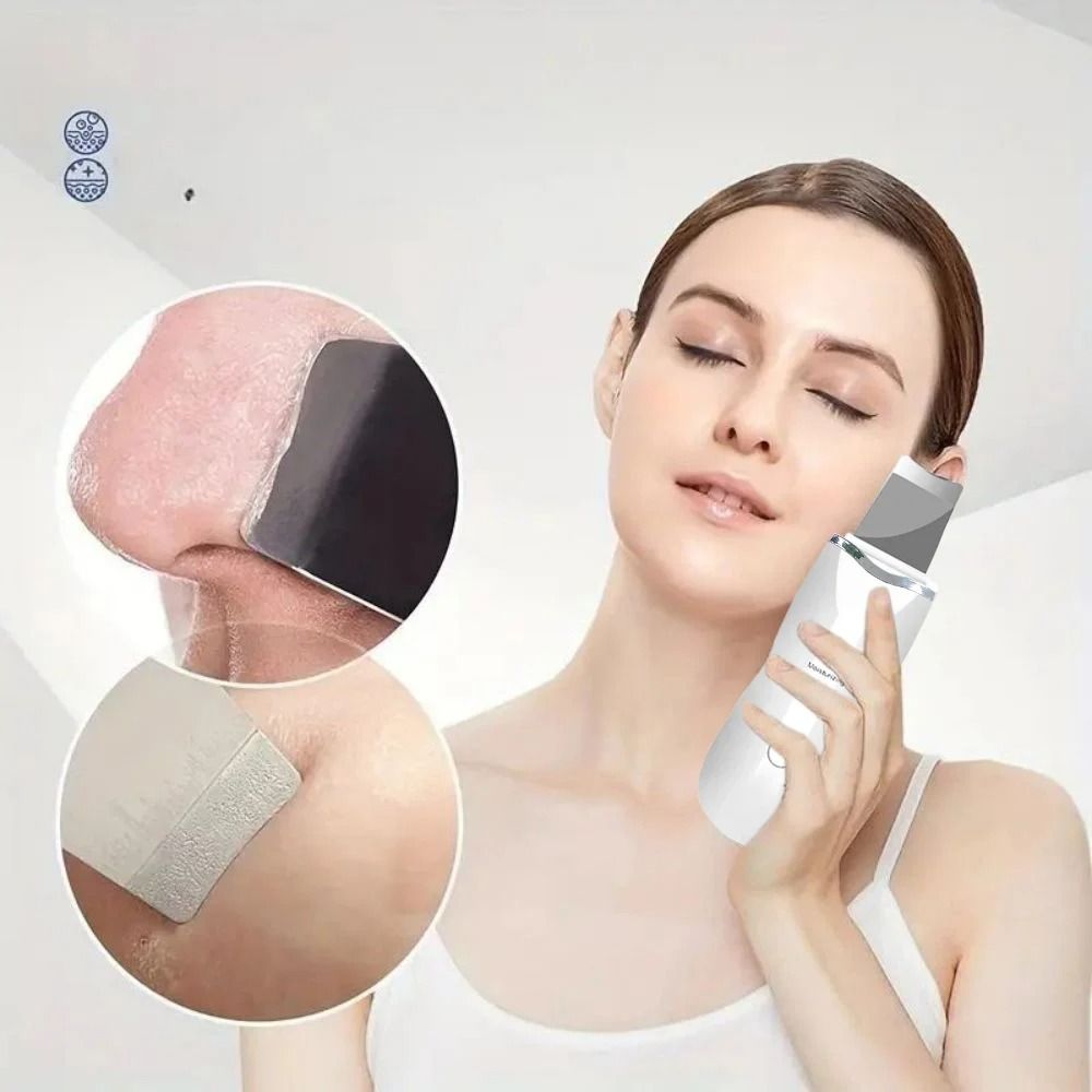 Ultrasonic Skin Scraper Pore Cleaning Facial Deep Cleaning Machine