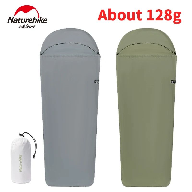 Outdoor Sleeping Bag Liner Lightweight Camping Travel Sleeping Bag Cover with Storage Bag