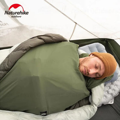 Outdoor Sleeping Bag Liner Lightweight Camping Travel Sleeping Bag Cover with Storage Bag