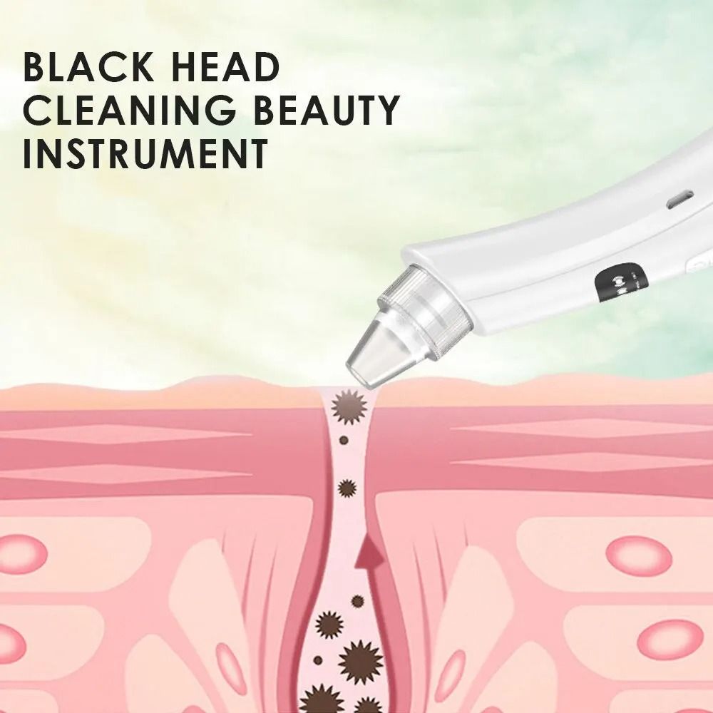 3 Mode Face Pore Vacuum Skin Cleanser Dead Skin Remover Facial Tool