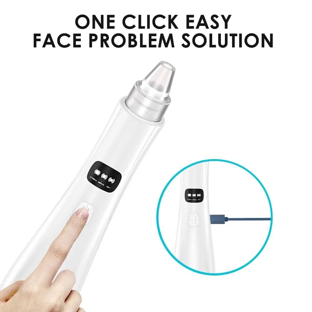 3 Mode Face Pore Vacuum Skin Cleanser Dead Skin Remover Facial Tool