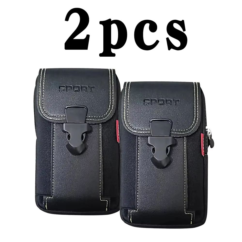 TactiGear Men's Tactical Molle Phone Holster Belt Pouch (Waist Bag & Card Holder)