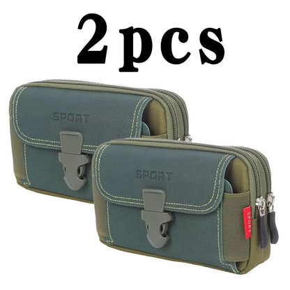 TactiGear Men's Tactical Molle Phone Holster Belt Pouch (Waist Bag & Card Holder)