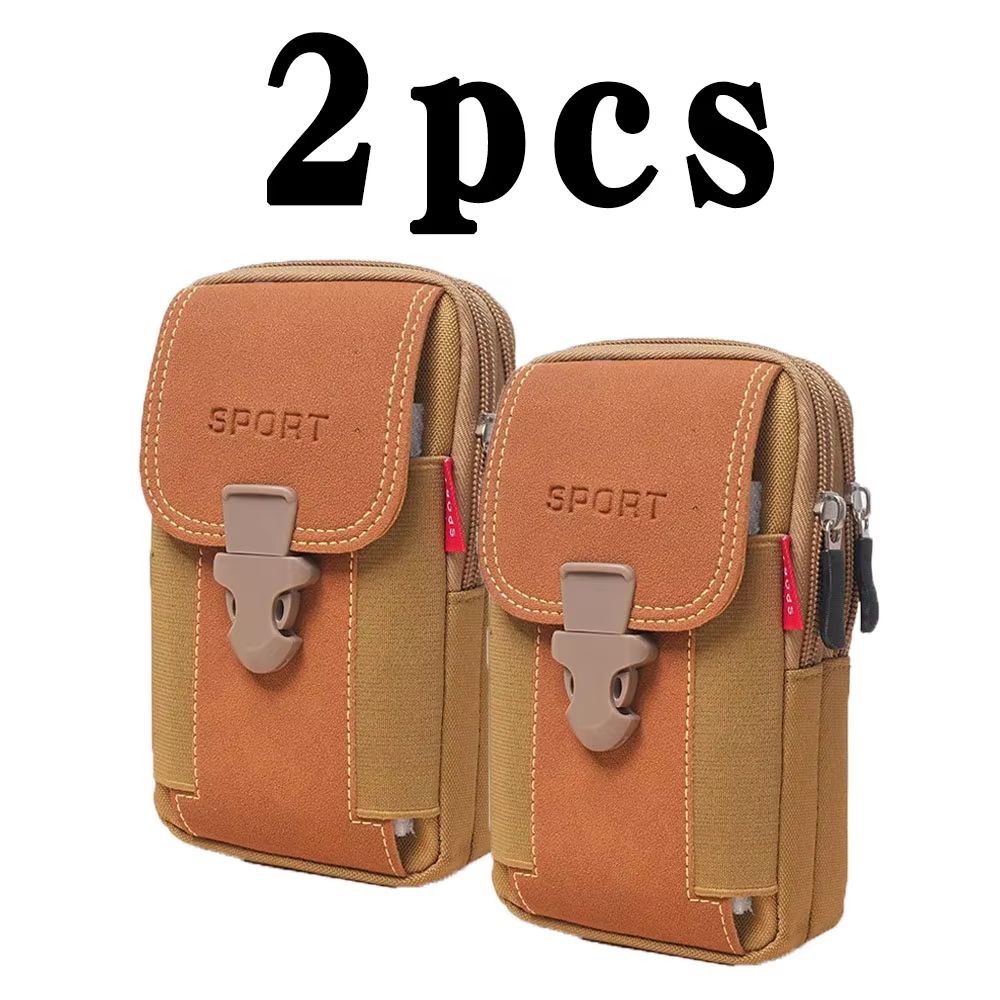 TactiGear Men's Tactical Molle Phone Holster Belt Pouch (Waist Bag & Card Holder)