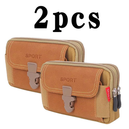 TactiGear Men's Tactical Molle Phone Holster Belt Pouch (Waist Bag & Card Holder)