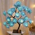 24leds blue rose