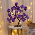 24leds purple rose